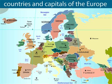 List of European capitals by countries .